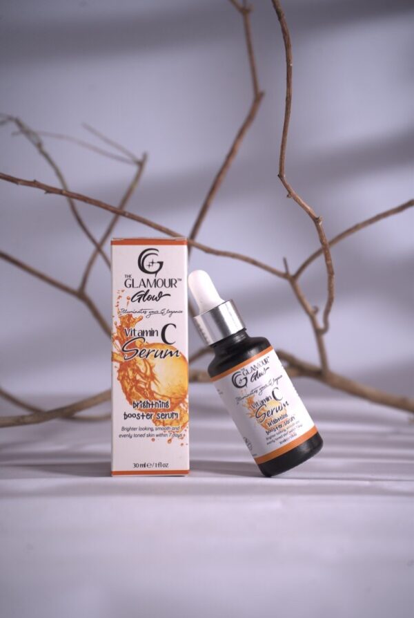 Radiance Boost Bundle: 24K Gold Scrub Face Wash & Vitamin C Serum - Image 2